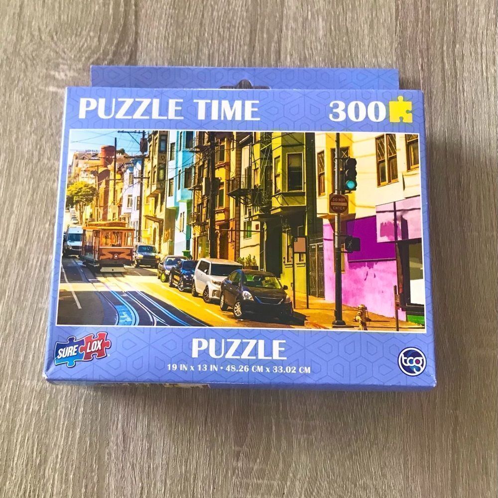 NWOT … SURE LOX “Market Street, San Fransico” 300 Piece Puzzle